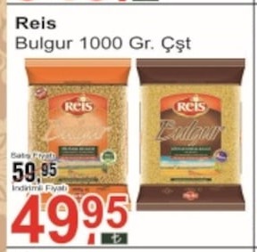 Reis Bulgur 1000 Gr. Çeşit