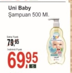 Uni Baby Şampuan 500 Ml