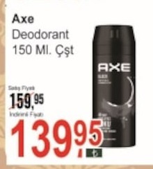 Axe Deodorant 150Ml Çeşitli