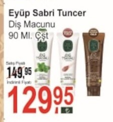 Eyüp Sabri Tuncer Diş Macunu 90Ml Çeşitli