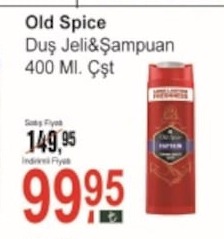 Old Spice Duş Jeli Şampuan 400 Ml