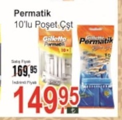 Permatik 10'Lu Poşet Çst