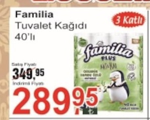 Familia Tuvalet Kağıdı 40'Lı
