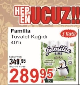 Familia Tuvalet Kağıdı 40'Lı