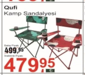 Qufi Kamp Sandalyesi