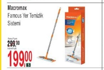Macromax Famous Yer Temizlik Sistemi