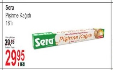 Sera Pişirme Kağıdı 16'Lı