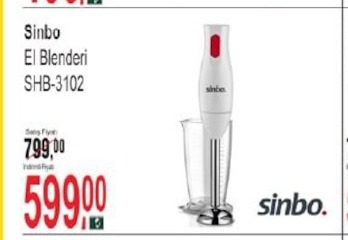 Sinbo El Blenderi Shb-3102