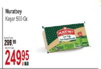 Muratbey Kaşar 500 Gr