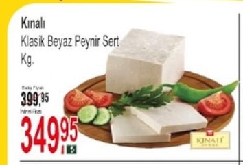 Kın Ali Klasik Beyaz Peynir Sert Kg.