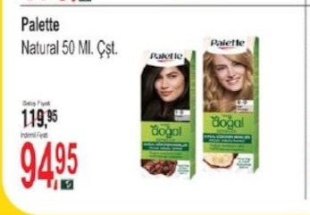 Palette Natural 50 Ml. Çst.