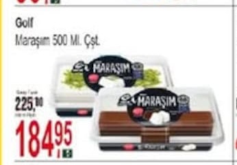 Golf Maraşım Dondurma 500 Ml.