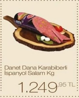 Danet Dana Karabiberli İspanyol Salam Kg