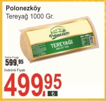 Polonezköy Tereyağ 1000 Gr.