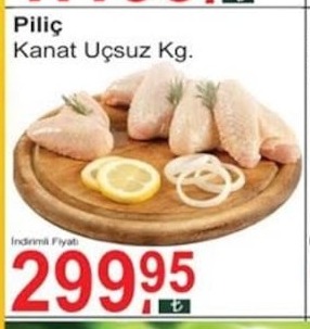 Piliç Kanat Uçsuz Kg.