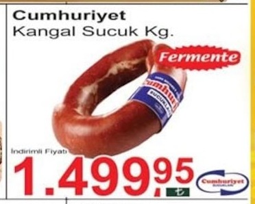Cumhuriyet Kangal Sucuk Kg.