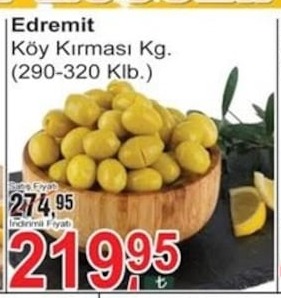 Edremit Köy Kırması Kg. (290-320 Klb.)