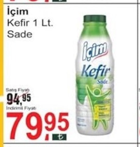Içim Kefir 1 Lt. Sade