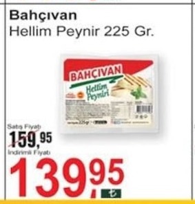 Bahçıvan Hellim Peynir 225 Gr.