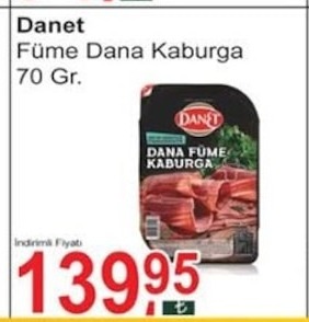 Danet Füme Dana Kaburga 70 Gr.