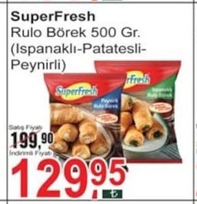 Superfresh Rulo Börek 500 Gr