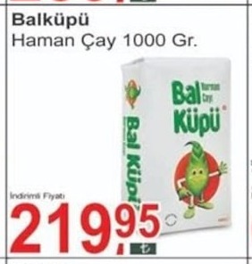 Balküpü Haman Çay 1000 Gr.