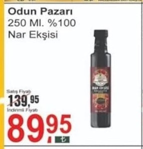 Odun Pazarı Nar Ekşisi 250 Ml