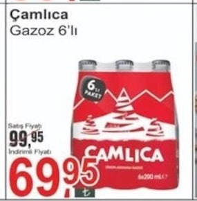 Çamlıca Gazoz 6'Lı