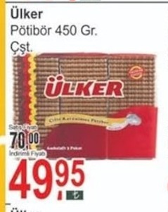 Ülker Pötibör 450 Gr.