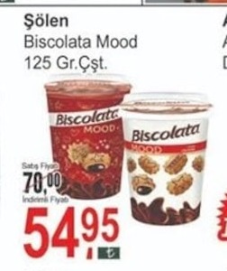 Şölen Biscolata Mood 125 Gr. Ççt.