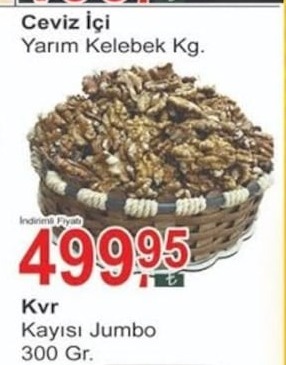 Ceviz Içi Yarim Kelebek Kg.