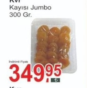 Kvp Kayısı Jumbo 300 Gr.