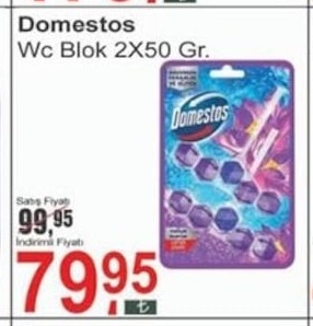 Domestos Wc Blok 2X50 Gr