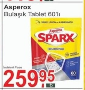 Asperox Bulaşık Tablet 60'Lı
