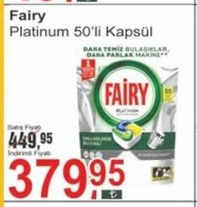 Fairy Platinum 50'Li Kapsül
