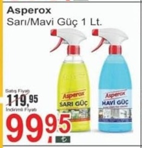 Asperox Sarı/Mavi Güç 1 Lt.