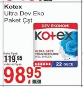 Kotex Ultra Dev Eko Paket Çift