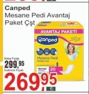 Canped Mesane Pedi Avantaj Paket Çift