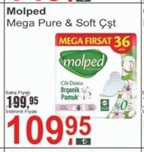 Molped Mega Pure & Soft Çift