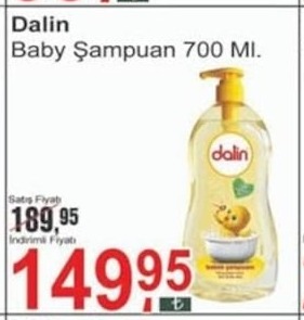 Dalin Baby Şampuan 700 Ml