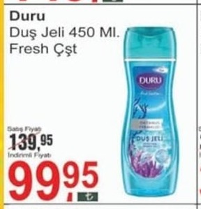 Duru Duş Jeli Fresh Çeşit 450 Ml.