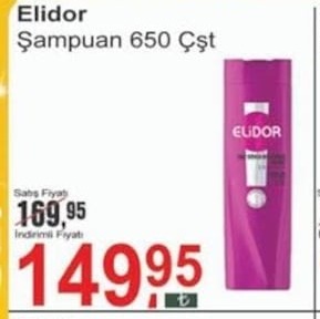 Elidor Şampuan 650 Çt