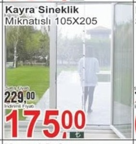 Kayra Sineklik Mıknatıslı 105X205
