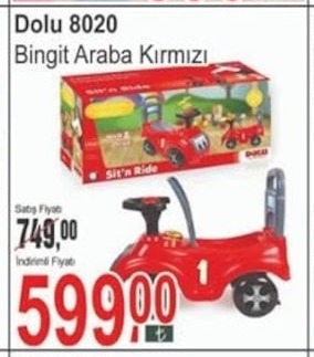 Dolu 8020 Bingit Araba Kirmizi
