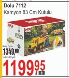 Dolu 7112 Kamyon 83 Cm Kutulu