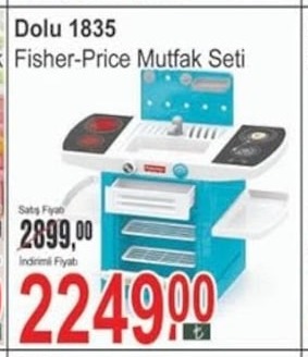 Dolu 1835 Fisher-Price Mutfak Seti
