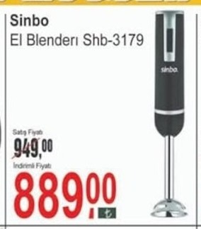 Sinbo El Blenderi Shb-3179