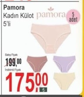 Pamora Kadın Külot 5'Li