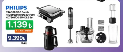 Philips Bxa0028/00 Combi Hr2695/01+Hd6301/90+ Hd7301/00 Bundle Set