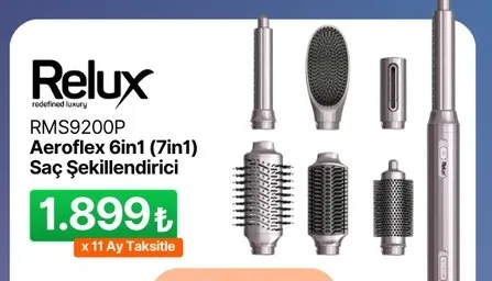 Relux Rms9200P Aeroflex 6In1 (7In1) Saç Şekillendirici